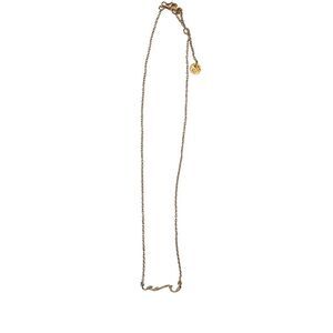 Pura Vida Silver Jewel Wave Charm Bar Necklace